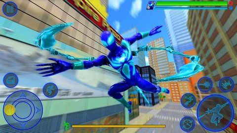 Spider Rope Iron Fighting Sim